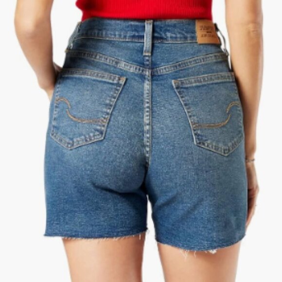 New Signature by Levi Strauss Womens Heritage High Rise Shorts, 12, W31 - Picture 2 of 9